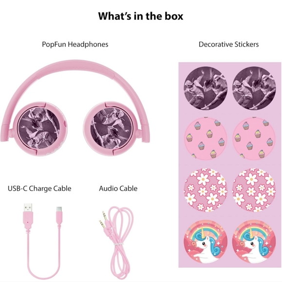 Children's Buddy Phones- Wireless Safe Audio Headphones 🎧 - Picture 2 of 7